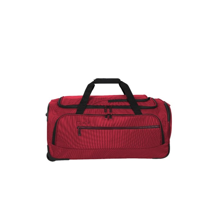 Travelite CROSSLITE 5.0 Rollenreisetasche M red